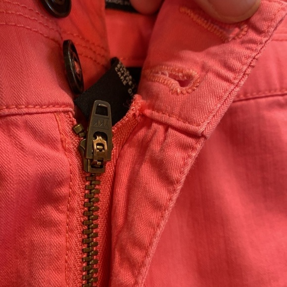 Tribal Button Cotton Capri Pants Hot Pink size 4 - Picture 6 of 7